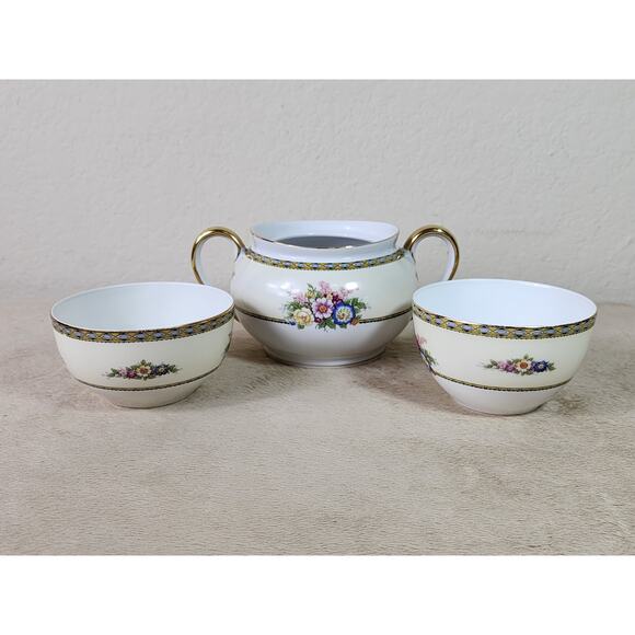 Noritake Juanita Tea Cup Sugar Bowl Porcelain Dinnerware Made Japan Vintage - Picture 10 of 14